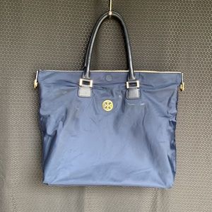 Tory Burch Nylon Tote with the emblem